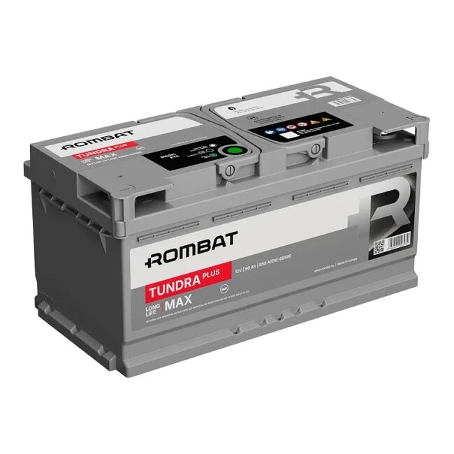 Акумулятор 6CT-90 (0) Tundra Plus ROMBAT